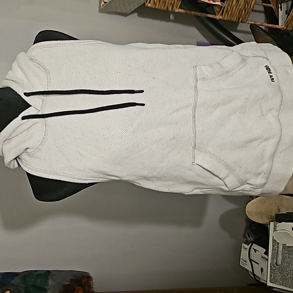 Ivy Park no sleeve hoodie